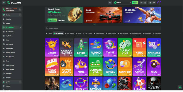 BC.Game Casino and Sportsbook A Comprehensive Overview 954150942